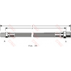 PHB125 TRW Тормозной шланг