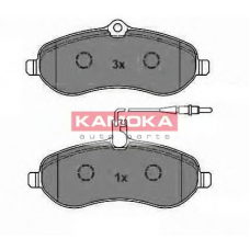 JQ1013542 KAMOKA Комплект тормозных колодок, дисковый тормоз