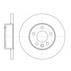 D6550.00 WOKING Тормозной диск