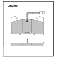 ACV018 Allied Nippon Тормозные колодки