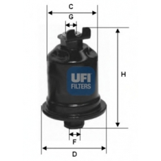 31.592.00 UFI Топливный фильтр