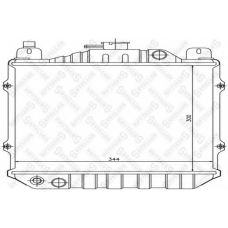 10-26237-SX STELLOX Радиатор, охлаждение двигателя