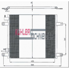 4020011 KUHLER SCHNEIDER Конденсатор, кондиционер