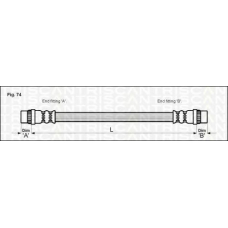 8150 25203 TRISCAN Тормозной шланг