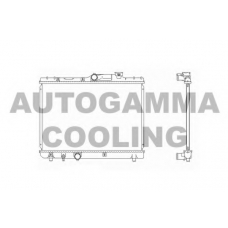 103626 AUTOGAMMA Радиатор, охлаждение двигателя
