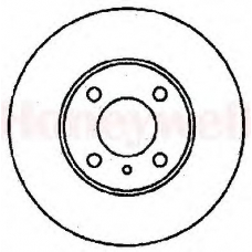 561108B BENDIX Тормозной диск