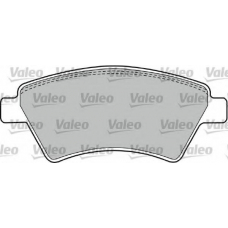598526 VALEO Комплект тормозных колодок, дисковый тормоз