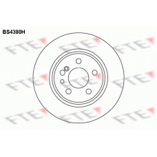 BS4380H FTE Тормозной диск