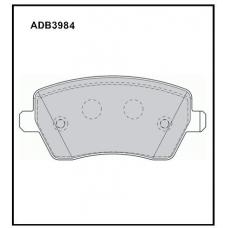 ADB3984 Allied Nippon Тормозные колодки