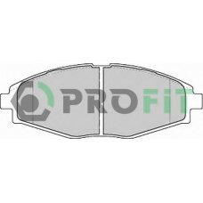 5000-1337 PROFIT Комплект тормозных колодок, дисковый тормоз