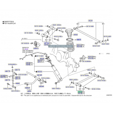 4871060121 TOYOTA Тяга задняя продольная верхняя