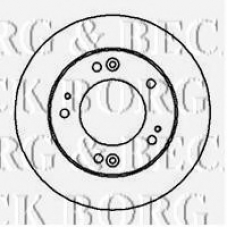 BBD4222 BORG & BECK Тормозной диск