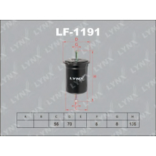 LF-1191 LYNX Фильтр топливный