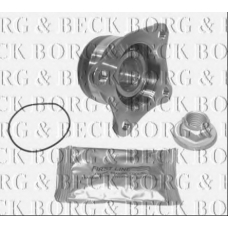 BWK680 BORG & BECK Комплект подшипника ступицы колеса