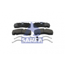 096.617 SAMPA Комплект тормозных колодок, дисковый тормоз