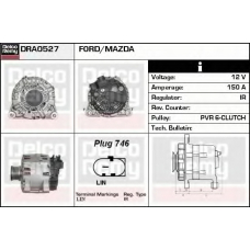 DRA0527 DELCO REMY Генератор