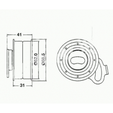 ITB-6224 IPS Parts Устройство для натяжения ремня, ремень грм