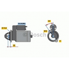 0 986 024 120 BOSCH Стартер