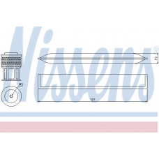 95479 NISSENS Осушитель, кондиционер