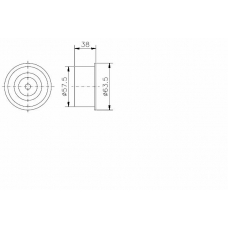 TKR 9189 TIMKEN Паразитный / ведущий ролик, зубчатый ремень