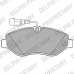 LP2043 DELPHI Комплект тормозных колодок, дисковый тормоз