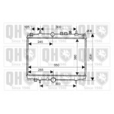 QER2102 QUINTON HAZELL Радиатор, охлаждение двигателя
