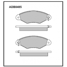 ADB0485 Allied Nippon Тормозные колодки
