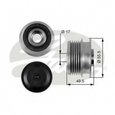 OAP7079 GATES Механизм свободного хода генератора