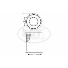 SB 595 SCT Воздушный фильтр