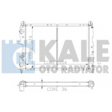 102100 KALE OTO RADYATOR Радиатор, охлаждение двигателя