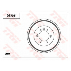 DB7051 TRW Тормозной барабан