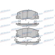 AC0581021D AC Delco Комплект тормозных колодок, дисковый тормоз