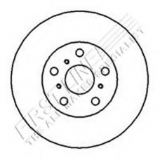 FBD071 FIRST LINE Тормозной диск
