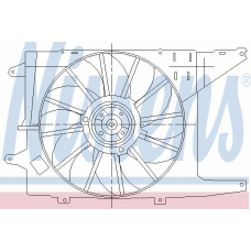 85516 NISSENS Вентилятор, охлаждение двигателя