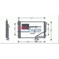 0335201 KUHLER SCHNEIDER Конденсатор, кондиционер