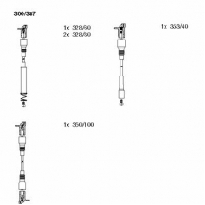 300/387 BREMI Комплект проводов зажигания