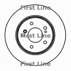 FBD381 FIRST LINE Тормозной диск