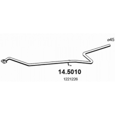 14.5010 ASSO Труба выхлопного газа