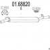 01.68820 MTS Глушитель выхлопных газов конечный