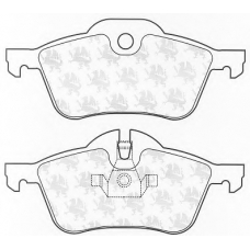 BP1291 QH Benelux Комплект тормозных колодок, дисковый тормоз