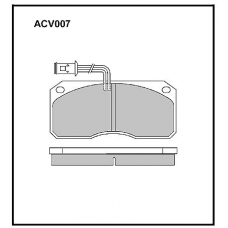 ACV007 Allied Nippon Тормозные колодки