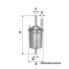 EFF5057.20 OPEN PARTS Топливный фильтр