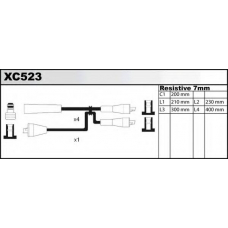 XC523 QUINTON HAZELL Комплект проводов зажигания