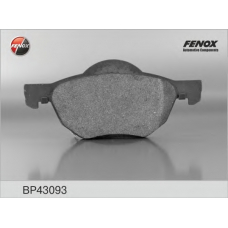 BP43093 FENOX Комплект тормозных колодок, дисковый тормоз