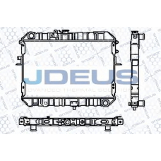 RA0160130 JDEUS Радиатор, охлаждение двигателя