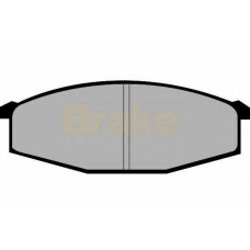 PA360 BRAKE ENGINEERING Комплект тормозных колодок, дисковый тормоз