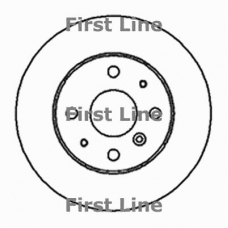 FBD568 FIRST LINE Тормозной диск