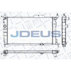 RA0200611 JDEUS Радиатор, охлаждение двигателя