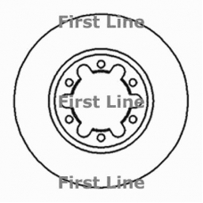 FBD044 FIRST LINE Тормозной диск