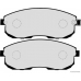 J3601044 HERTH+BUSS JAKOPARTS Комплект тормозных колодок, дисковый тормоз